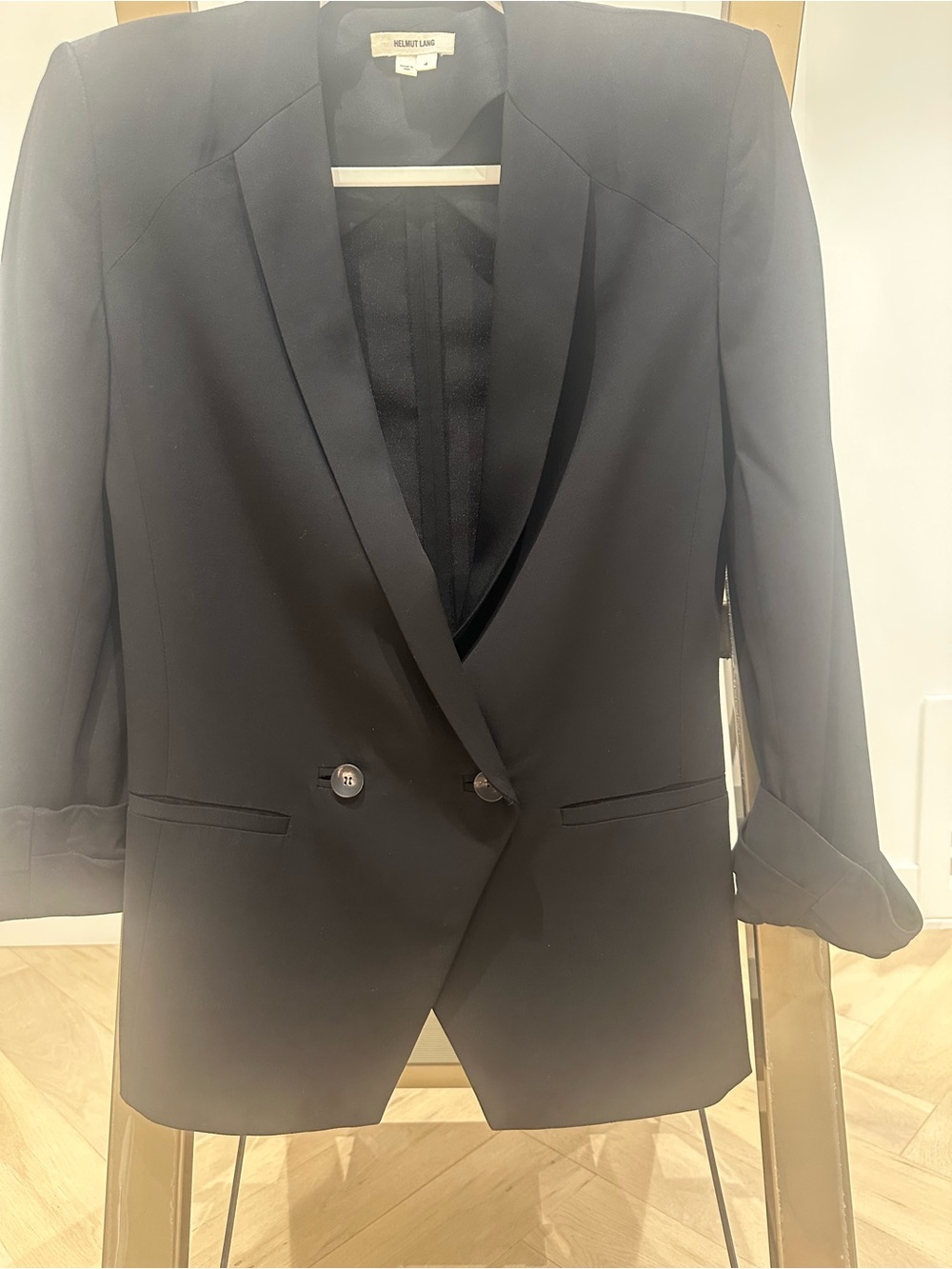 Helmut Lang Black Blazer jacket size 4